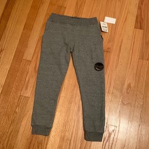 Gray sweat pant runs in smaller size